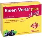 PZN-DE 11125058, Verla-Pharm Arzneimittel Eisen Verla plus Direkt-Sticks 30 St&uuml;ck,