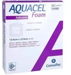 Aquacel Foam adh siv 12,5x12,5 cm Verband ConvaTec