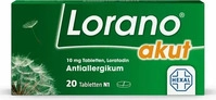 PZN-DE 07222502, Hexal Lorano akut 20 St&uuml;ck, Grundpreis: &euro; 0,29 / St&uuml;ck