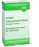 ACOIN-Lidocainhydrochlorid 40 mg/ml L&ouml;sung