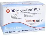 BD Micro-fine+ Pen-Nadeln 0,25x8 mm 31 G Docpharm