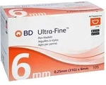 BD Ultra-fine Pen-Nadeln 6 mm 31 G 0,25 mm ToRa Pharma