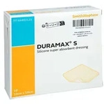 DURAMAX S 10x10 cm Superabsorber Silikonverband