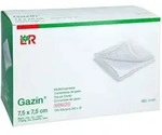 GAZIN Mullkomp.7,5x7,5 cm steril 8fach
