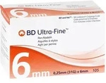 BD Ultra-fine Pen-Nadeln 6 mm 31 G 0,25 mm Avitamed