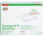SUPRASORB P SensiFlex border lite 7,5x7,5cm