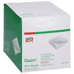 GAZIN Mullkomp.10x10 cm steril 12fach gro&szlig;
