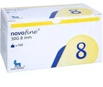 Novofine 8 Kan&uuml;len 0.30x8 mm 30G