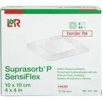 SUPRASORB P SensiFlex border lite 10x10cm