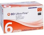 BD Ultrafi Pennad 31g 6mm