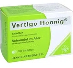Vertigo Hennig Tabletten