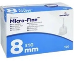 MICRO-FINE 8 mm 31 G Pen-Nadeln