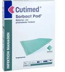 CUTIMED Sorbact Pad Kompressen 10x10 cm