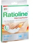 Ratioline W&auml;rmepflaster Nacken/Schulter 29x9 cm