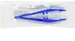 Pinzette Einmal steril Plastik blau