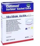 Cutimed Sorbion Sachet Extra Wundaufl.10x10 cm
