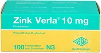 PZN-DE 08912195, Verla-Pharm Arzneimittel Zink Verla 10 mg 100 St&uuml;ck, Grundpreis: