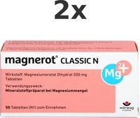 PZN-DE 00150768, W&ouml;rwag Pharma Magnerot CLASSIC N 50 St&uuml;ck, Grundpreis: &euro; 0,26