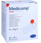 Medicomp drain steril 10x10 cm 6f S30