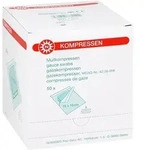Mullkompressen 10x10 cm steril 8fach