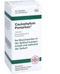 Caulophyllum Pentarkan Tabletten