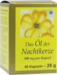 PZN-DE 07463648, FBK-Pharma Nachtkerze &Ouml;l Kaps 500 mg 40 St&uuml;ck, Grundpreis:...