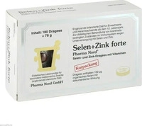 PZN-DE 10074399, Pharma Nord Vertriebs Selen+zink Pharma Nord Dragees 180 St&uuml;ck,