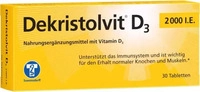PZN-DE 10818517, Trommsdorff Dekristolvit D3 2000 I.E. 30 St&uuml;ck, Grundpreis: &euro;