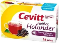PZN-DE 15581988, Hermes Arzneimittel Cevitt immun Hei&szlig;er Holunder zuckerfrei 14