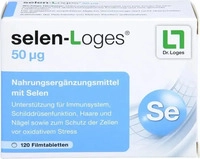 PZN-DE 17150212, Dr. Loges + selen-Loges 50 ug 120 St&uuml;ck, Grundpreis: &euro; 0,16 /