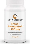 PZN-DE 16763094, Vita World Trans-resveratrol 550 mg Kapseln 60 St&uuml;ck,...