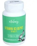 Vitamin D3 Depot 50000 IE Cholecalciferol vegan