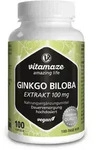Ginkgo Biloba 100 mg hochdosiert vegan