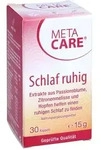 PZN-DE 17855007, INSTITUT ALLERGOSAN (privat) Meta Care Schlaf Ruhig 30 St&uuml;ck,