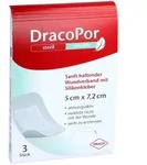 Dracopor sensitiv 5x7,2 cm steril m. Silikonkleber