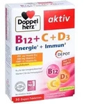 Doppelherz B12 + C + D3 Depot aktiv