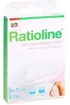 Ratioline Wundverband 7x5 cm steril