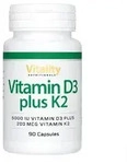 Vitamin D3 5000 I.E. plus K2 200mcg