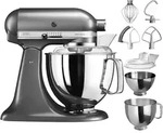 KitchenAid K&uuml;chenmaschine ARTISAN 175er medaillon silber