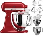 KitchenAid K&uuml;chenmaschine ARTISAN 175er empire rot