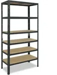 shelfplaza HOME 200x80x60 cm Schwerlastregal in anthrazit mit 6 B&ouml;den und 145 kg