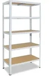 shelfplaza HOME 180x120x30 cm Schwerlastregal in wei&szlig; mit 5 B&ouml;den und 175 kg