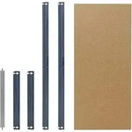 shelfplaza HOME 80x40 cm Fachboden-Set in blau f&uuml;r HOME Schwerlastregale