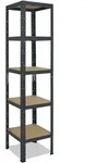 shelfplaza HOME 155x50x50 cm Schwerlastregal in anthrazit mit 5 B&ouml;den und 175...