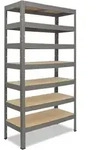 shelfplaza PRO 230x120x45 cm Schwerlastregal in grau mit 7 B&ouml;den und 142 kg...