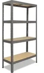 shelfplaza PRO 180x30x60 cm Schwerlastregal in grau mit 4 B&ouml;den und 200 kg...