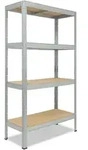 shelfplaza PRO 180x70x45 cm Schwerlastregal in verzinkt mit 4 B&ouml;den und 200 kg