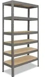 shelfplaza PRO 180x70x30 cm Schwerlastregal in grau mit 6 B&ouml;den und 166 kg...