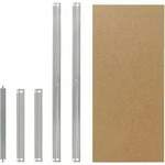 shelfplaza HOME 75x50 cm Fachboden-Set in verzinkt f&uuml;r HOME Schwerlastregale