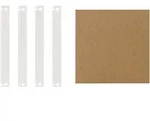 shelfplaza HOME 45x45 cm Fachboden-Set in wei&szlig; f&uuml;r HOME Schwerlastregale